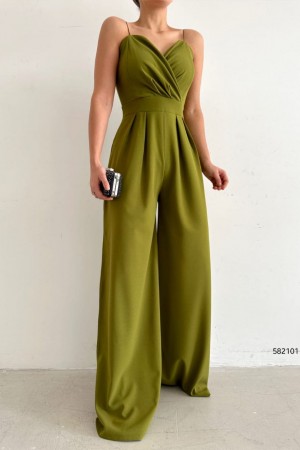 141743 khaki OVERALLS