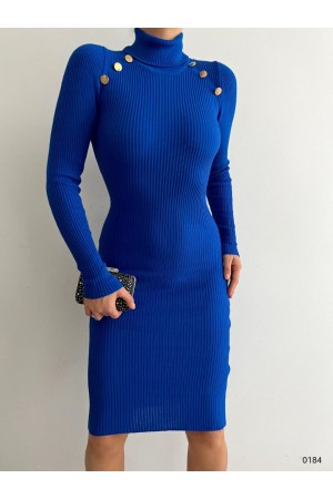 141760 TOPTAN SAKS ELBİSE