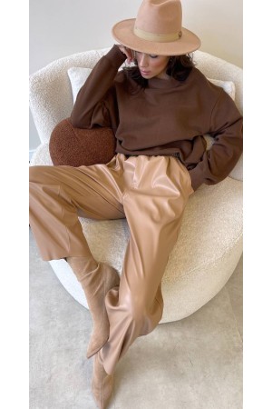 141975 TOPTAN CAMEL PANTOLON