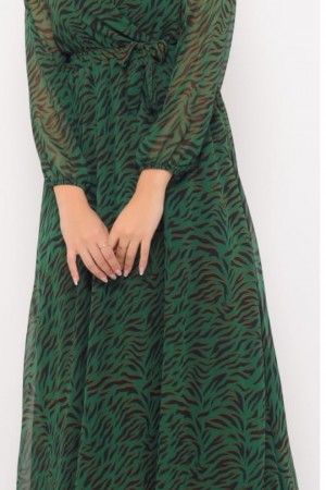 142018 TOPTAN DESENLİ ELBİSE