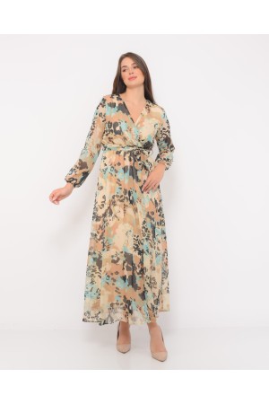 142019 TOPTAN DESENLİ ELBİSE