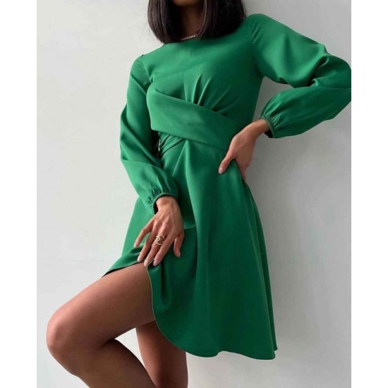 142119 GREEN DRESS