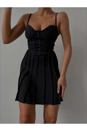 143133 TOPTAN SAKS ELBİSE