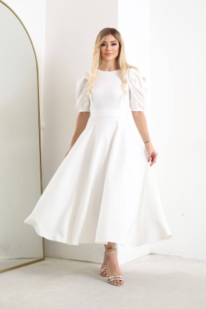 143566 white DRESS