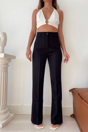 143834 TOPTAN SİYAH PANTOLON