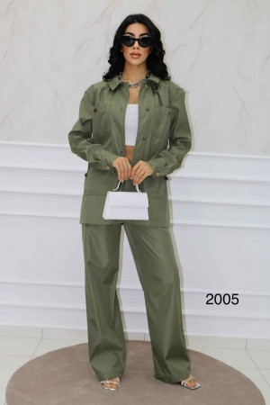 143848 TOPTAN HAKİ PANTOLON TAKIM