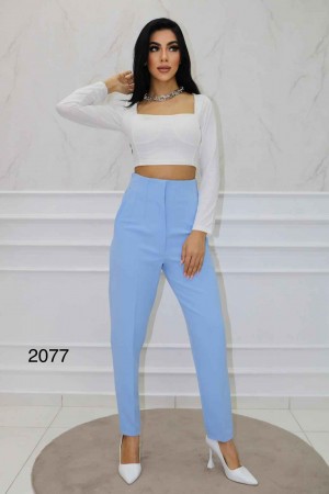 143858 TOPTAN BEBE MAVİ PANTOLON