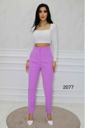 143862 TOPTAN LİLA PANTOLON