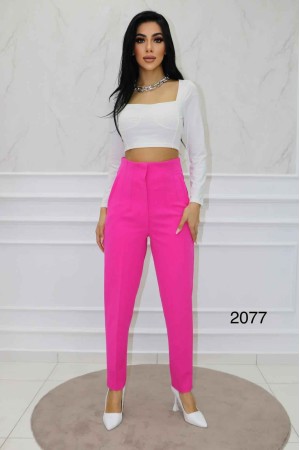 143864 TOPTAN PEMBE PANTOLON