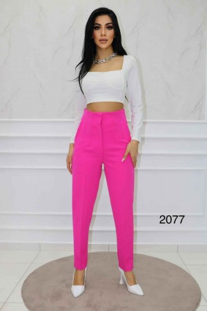 143864 TOPTAN PEMBE PANTOLON