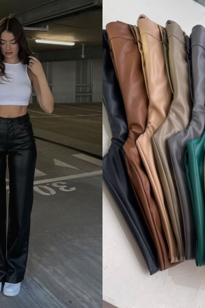 144079 TOPTAN BEJ PANTOLON