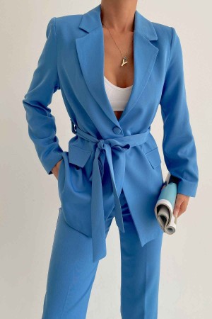 144249 TOPTAN MAVİ PANTOLON TAKIM