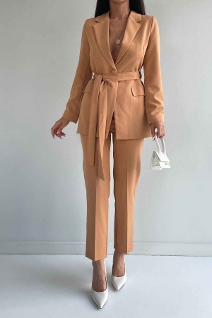 144253 TOPTAN CAMEL PANTOLON TAKIM