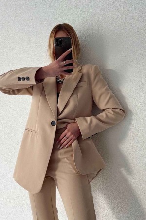 144263 TOPTAN BEJ PANTOLON TAKIM