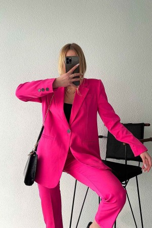 144266 TOPTAN PEMBE PANTOLON TAKIM