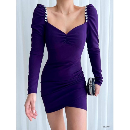 144322 purple DRESS