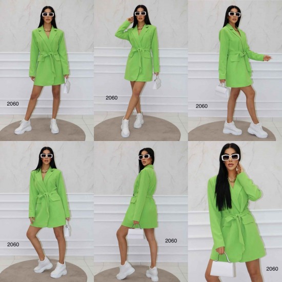 144507 GREEN DRESS