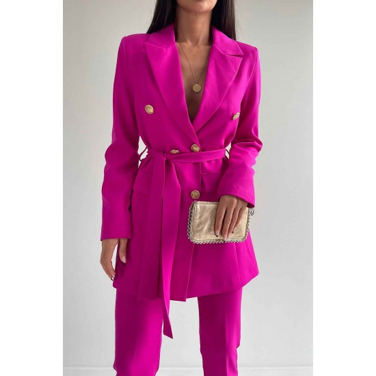 144782 fuchsia Pants suit