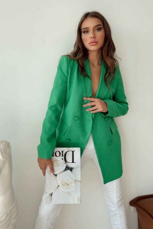 144790 TOPTAN YEŞİL CEKET