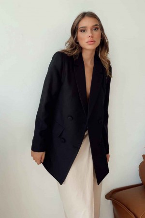 144793 TOPTAN SİYAH CEKET