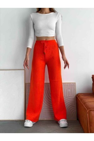 146661 TOPTAN TURUNCU PANTOLON