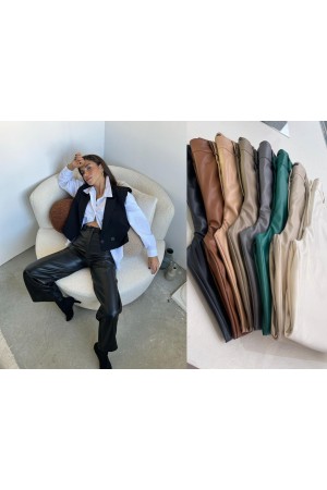 146682 TOPTAN SİYAH PANTOLON