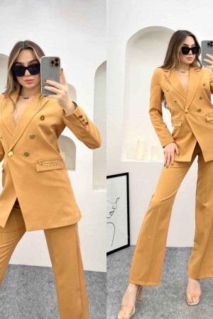 146906 TOPTAN CAMEL PANTOLON TAKIM