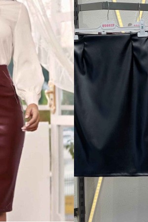 147022 TOPTAN SİYAH ETEK