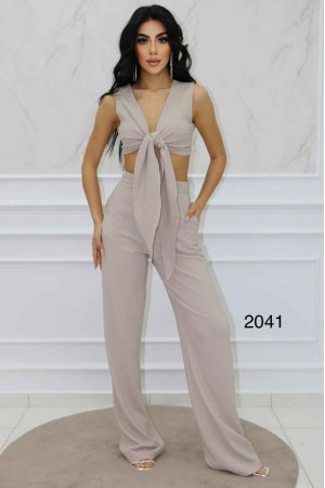 147448 TOPTAN BEJ PANTOLON