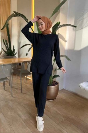 147613 black Pants suit