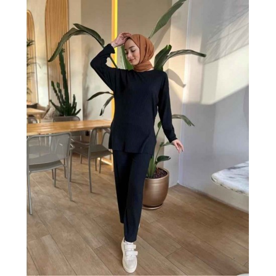 147613 black Pants suit