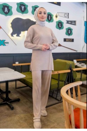 147615 TOPTAN BEJ PANTOLON TAKIM