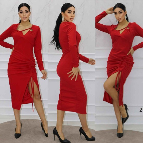 148388 red DRESS
