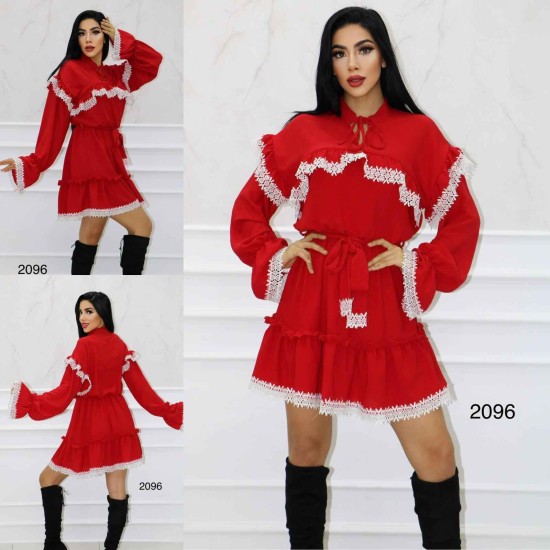 148397 red DRESS