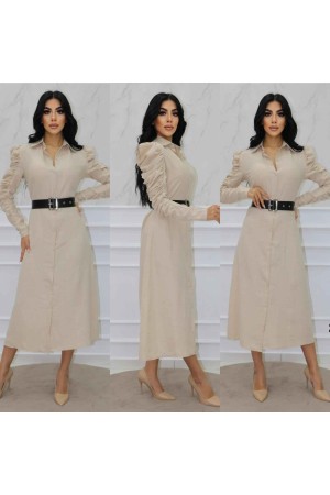148402 TOPTAN BEJ ELBİSE