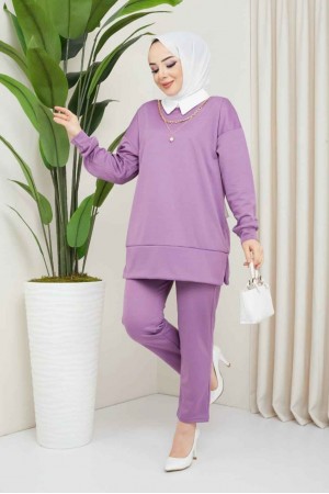 148744 lilac Pants suit