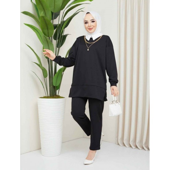 148747 black Pants suit