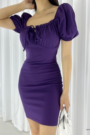 148808 TOPTAN MOR ELBİSE