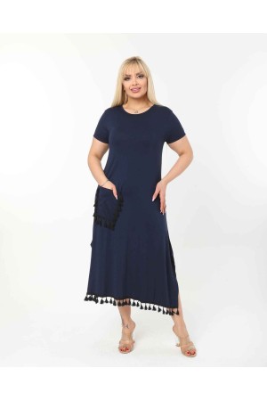 148951 Navy blue DRESS