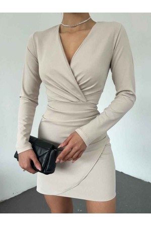 149201 TOPTAN BEJ ELBİSE