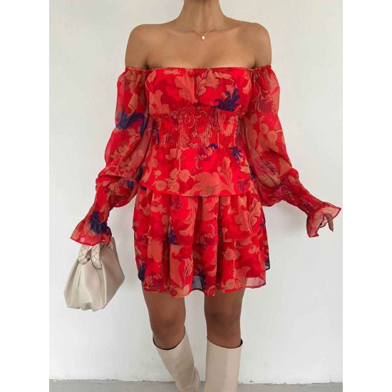 149206 patterned DRESS