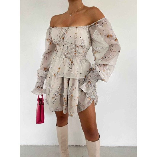 149207 patterned DRESS