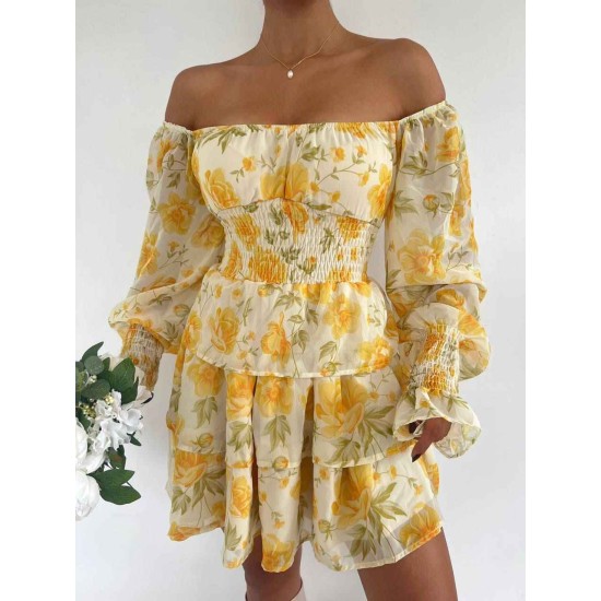 149209 patterned DRESS