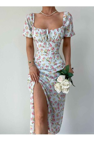 150329 TOPTAN DESENLİ ELBİSE