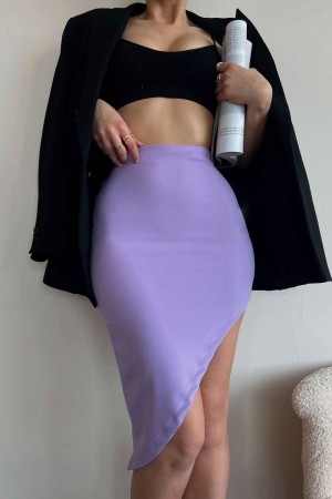 150349 TOPTAN LİLA ETEK