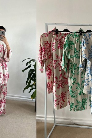 150534 blue Pants suit