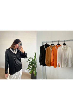 150541 TOPTAN TURUNCU BLUZ