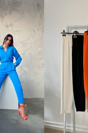 150557 mustard TROUSERS