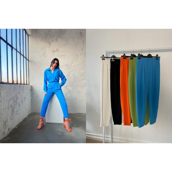 150558 blue TROUSERS