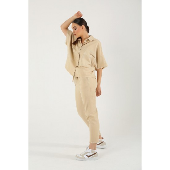 150682 TOPTAN CAMEL PANTOLON TAKIM